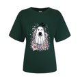thumbnail image 5 of Godom Halloween Shirts Women Shirt Funny Pumpkin Heart Graphic Tees Short Sleeve Fall Tops, 5 of 7