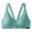 Blue, variant on Bras for Women,Front Closure Racerback Underwire Bra Full Coverage Unlined Plus Size Support,Sports Bras for Women,Blue,2XL