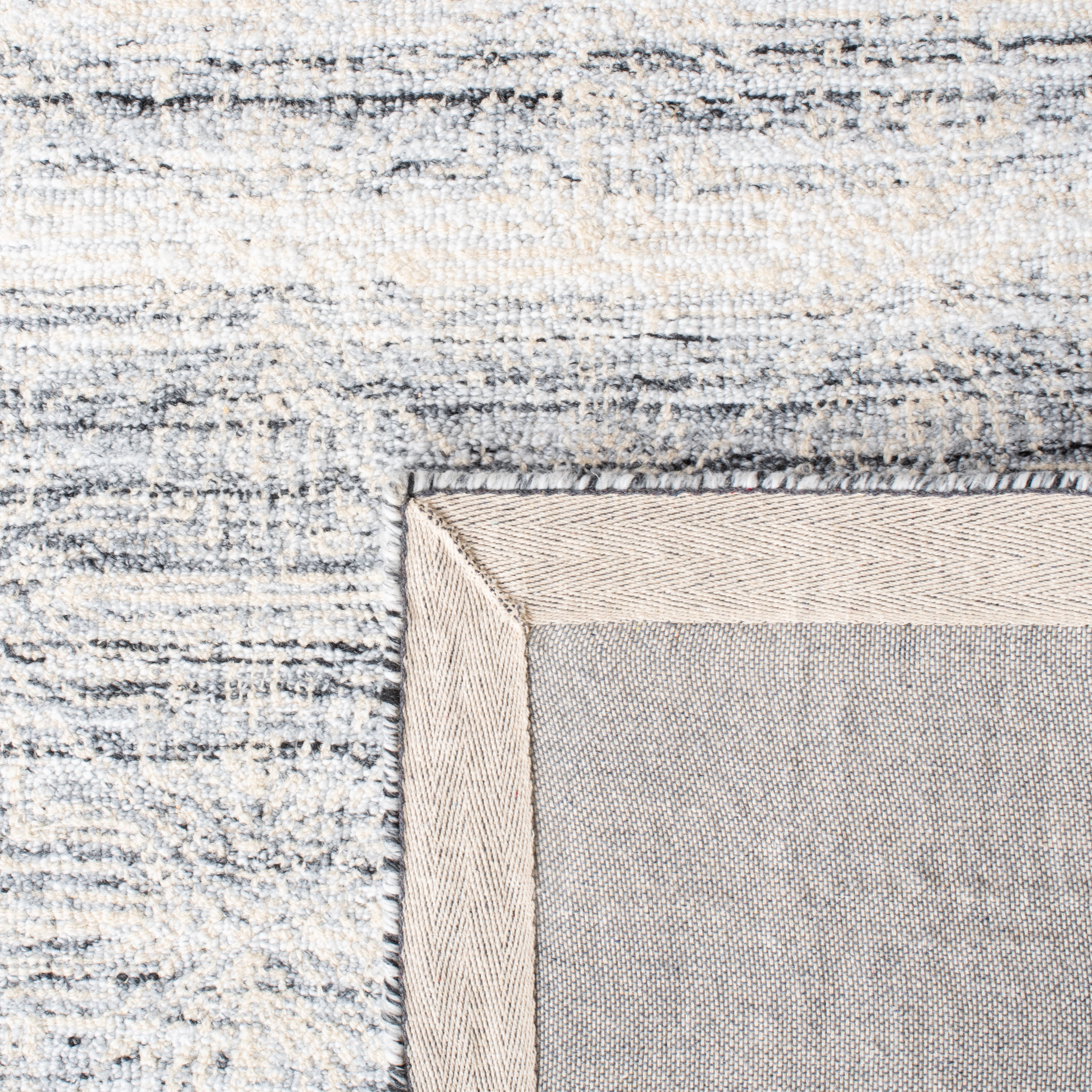 SAFAVIEH Roslyn Dacre Abstract Runner Rug, Grey/Ivory, 2'3" x 9'
