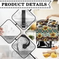 thumbnail image 4 of TSOVTHRID Aztec Tribal Geometric Print Stand Mixer Cover Dust Cover Sunflower Cow Pattern Waterproof Reusable Small Appliance Covers with 2 Pockets Accessories Decor for Kitchen Aid Mixer Cover,L, 4 of 7