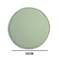 thumbnail image 2 of Cojín redondo de lino de invierno para silla de comedor, cojín redondo pequeño para taburete redondo, estilo grueso 1, 2 of 5
