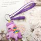thumbnail image 3 of Llavero creativo de unicornio arcoíris con pegamento suave para niñas, llavero Kawaii de dibujos animados, bolsa de coche, joyería, regalo, accesorios de joyería, 3 of 5
