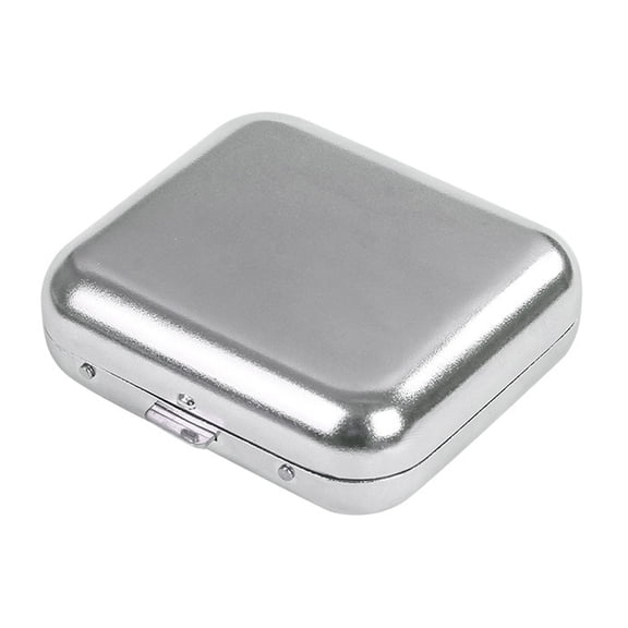 Himition Portable Mini Metal Ashtray with Lid, Small Outdoor Smoker Ash Tray, Compact Travel Ashtray for and Cigars