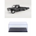 thumbnail image 1 of Diecast Car w/Display Case - 1967 Chevy C30 Ramp Truck, Black - Acme A1801710 - 1/18 scale Diecast Model Toy Car, 1 of 3