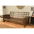 thumbnail image 4 of Kodiak Furniture Washington Futon Frame in Rustic Walnut Brown Finish, 4 of 7