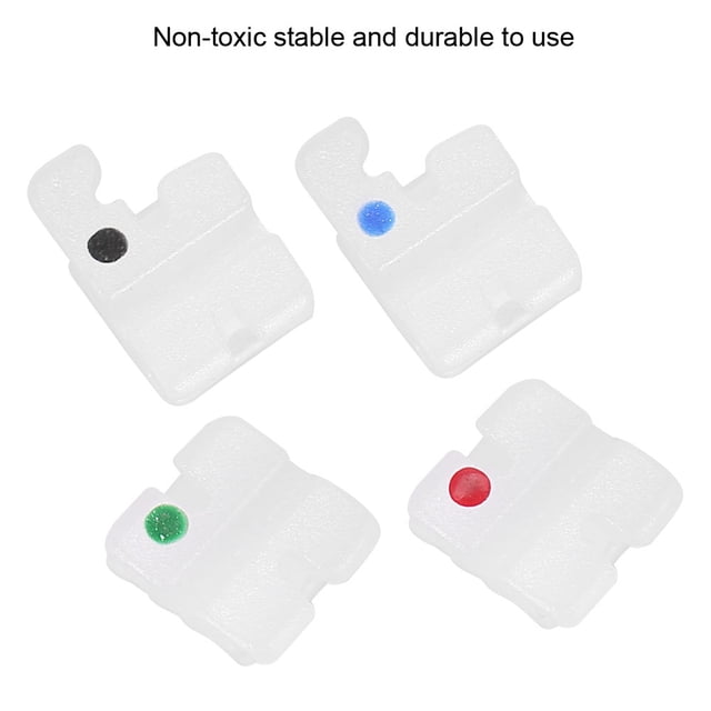 Brackets, Ceramic Brackets, 20pcs Durable for Tooth