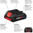 thumbnail image 2 of Batería BOSCH GBA18V40 18V CORE18V® Litio-Ion 4Ah, 2 of 5