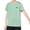 Army Green, variant on ZOSOED Girls Solid T Shirts Loose-Fitting Crewneck Casual Shirts with Stich Army Green 2-3years