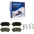 thumbnail image 5 of Detroit Axle - Rear Brake Kit for Chevy Malibu Impala Buick LaCrosse Regal Allure, Disc Brake Rotors Ceramic Brakes Pads Wheel Lug Nuts w/Keys: 12.40" inch Rotor, 5 of 8