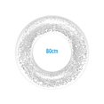 thumbnail image 1 of Transparent Glitter Pool Foats Swimming Ring Adult Children Inflatable Pool Tube Giant Float Boys Girl Water Fun Toy Swim laps, 1 of 4
