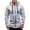 Grey, variant on Jacket for Men Fashion Zipper Hooded Casual Sweater Top Solid Stitching Drawstring Coat Pullover Long Sleeve Mens Winter Coat Black M