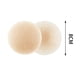 thumbnail image 5 of Cubrepezones para mujer, sujetador fino, transpirable, lavable, sin costuras, de silicona. Beige Claro 8cm, 5 of 6