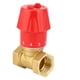 thumbnail image 1 of Válvula de cierre con regulador de caudal manual para una gestión precisa del agua Válvula de control de caudal de latón con rosca G hembra doble de 3/4 de pulgada DN20, 1 of 7