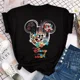 thumbnail image 3 of Camiseta de algodón con estampado de Mickey Minnie para niños, divertida camiseta de Disney Trip 2024, ropa para niñas Y2k, camisetas de manga corta de verano para bebés, ropa para niños, 3 of 5