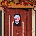 thumbnail image 5 of Halloween Doorbell, Glowing Pumpkin with Terrifying Skull and Witch, Motion Activated Scary Sounds, Eerie Light Effects, Chilling Tongue Movement, Battery Operated Door Decor for Party, Home, Porch, 5 of 6