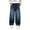 Blue, variant on Boys Jeans Size 3-4Y Straight Wide Leg Denim Trousers Soft Playwear Spring Loose Casual School Handsome Big Youth Kids Pants Blue
