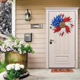 thumbnail image 5 of Patriotic Wreath Patriotic Flag Americana Poly Flower Wreath, 5 of 5