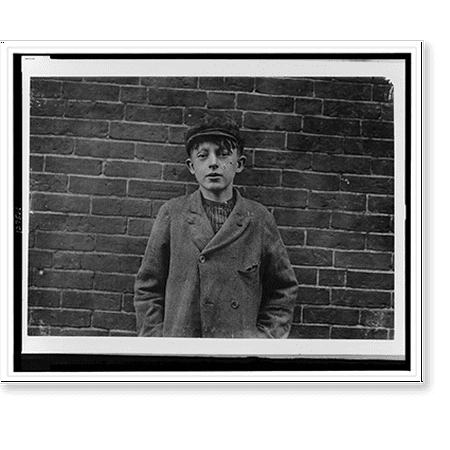Historic Print, One of the boys working in Bates Mfg. Co., Lewiston, Me. Been there 3 years. Cannot speak English. Location: Lewiston, Maine., 18" x 24"