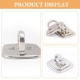 thumbnail image 3 of HONMEET 4 Pcs Ancrage de Bureau en Alliage de Zinc pour Sécurité et Protection Anti-Vol d'Ordinateur Portable Rentrée des Classes, 3 of 8