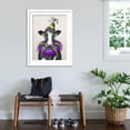 thumbnail image 3 of Art.com Mardi Gras Cow Art Print by Fab Funky, White Frame Wall Art, 32" x 40", 3 of 5