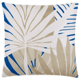 thumbnail image 1 of Bouclair Coussin Décoratif Canto Bleu 18x18 Po (46x46 cm), 1 of 7