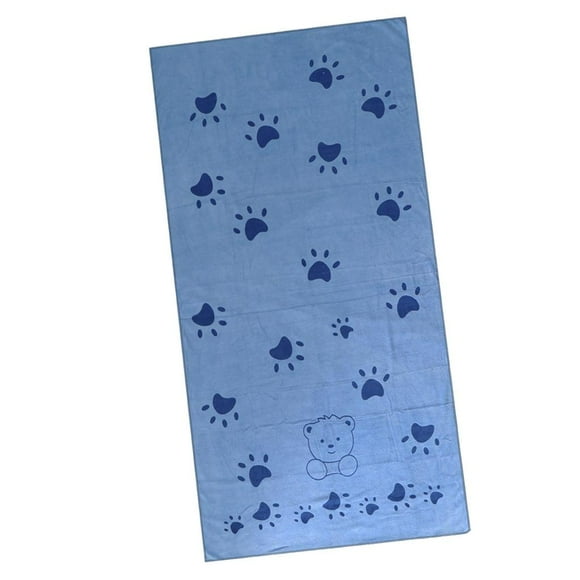 Manta para Perros y Mascotas Colco Toalla Suave y Tela de Lana 55x28 Pulgadas Azul