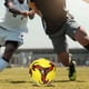 thumbnail image 2 of Advancent Balones de fútbol respetuosos del medio ambiente para la presión interna equilibrada de costura fina de la escuela secundaria del Deportes y aire libre 1 amarillo, 2 of 6