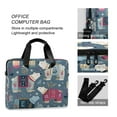 thumbnail image 4 of 16" Laptop Briefcase for Work Travel Laptop Shoulder Bag Carrying Handbag Laptop Case Polar Bear Pattern, 4 of 8