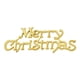 thumbnail image 2 of pstuiky Letrero navideño colgante de plástico con letras y pan de oro, decoración navideña inglesa, 2 of 2