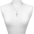 thumbnail image 2 of Delight Jewelry Stainless Steel Jeremiah 29:11 - I Have Plans for You Engraved Cross - Silvertone Class of 2026 Delicate Bar Necklace, 18.75", 2 of 4