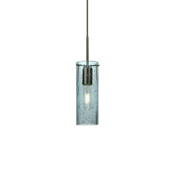 Besa Lighting - Juni 10 - One Light Cord Pendant with Flat Canopy-Bronze