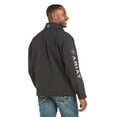 thumbnail image 2 of Ariat Men's Logo 2.0 Black Softshell Jacket (Medium, Regular), 2 of 2