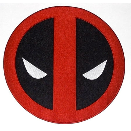 Deadpool Icon Mask 10 Back Patch Embroidered Wade Wilson