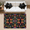 Multicolour 4, variant on CURLYOOT Black White Skull Area Rug 3x5 Ft Rugs for Entryway Entrance Kitchen, Washable Non Slip Skeleton Floral Halloween Indoor Floor Carpet for Bedroom Living Room