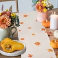 thumbnail image 4 of Thanksgiving Table Runner, Autumn Thanksgiving Kitchen Dining Table Decoration for Home Party Decor 13x120 Inches, 4 of 9