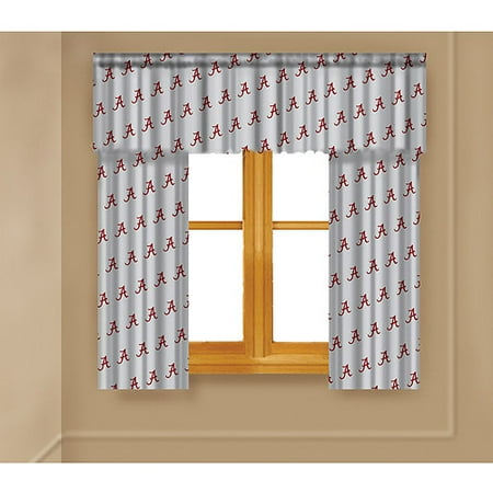 Ncaa Alabama Crimson Tide Window Curtain Panels 1 Each