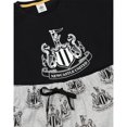 thumbnail image 4 of Newcastle United FC Mens Crest Short-Sleeved Long Pyjama Set, 4 of 7