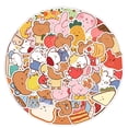 thumbnail image 1 of 150 Uds. Oso, gato colección de animales pegatinas de grafiti coche teléfono taza de agua ordenador tienda de mano pegatinas impermeables, 1 of 5