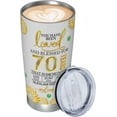 thumbnail image 5 of 70th Birthday Gifts for Women, Gifts for 70 Year Old Woman Tumbler 20oz, 70th Birthday Decorations Women, 70th Birthday Mugs, 70 Year Old Birthday Gifts for Women, 70th Birthday Gifts Ideas for Mom, 5 of 6