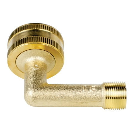 Certified Appliance Accessories BELBLF34383 Dishwasher Elbow, 3/4" FGH (Female Garden Hose) X 3/8" MIP (Male Iron Pipe)