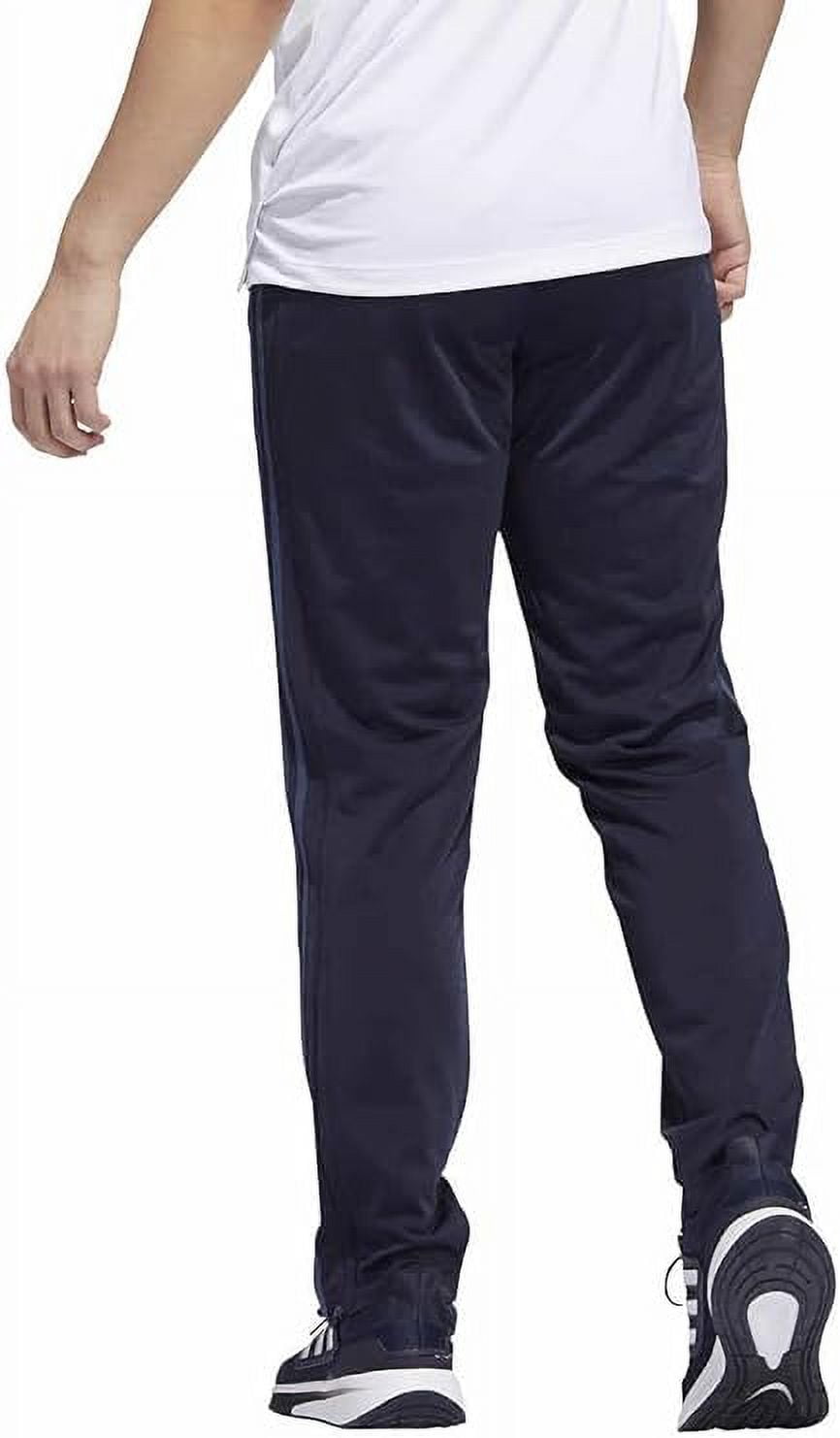 adidas Mens Midweight Essential Tricot Zip Track Pants | Legend