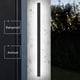 thumbnail image 4 of Lámpara de pared para exteriores perfecl moderna impermeable LED luz blanca 60x9x4cm, 4 of 8