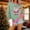 Hot Pink#03, variant on Yteetum Women's Christmas Crewneck Sweatshirts Oversize Christmas Graphic Print Pullover Hoodless Sweatshirts Top Womens Christmas Stripe Print Round Neck Long Sleeve Sweatshirts Fall Clothes