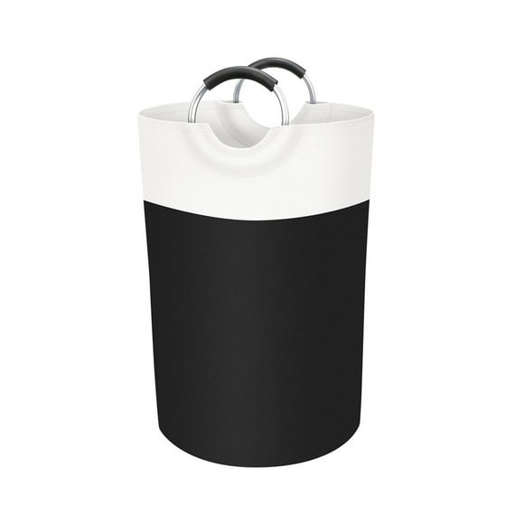 Cesta de lavandería Inteprter con asas de Aluminio 90L Plegable Ahorro de espacio