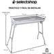 thumbnail image 2 of Asador De Carbón Premium Portátil - Parrilla Plegable De Acero Inoxidable Para Carne Asada - Fácil De Limpiar Y Transportar, 2 of 6