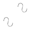 thumbnail image 2 of Bearachild 5 Pisces Iron S Shaped Hook Holder Duty Mops Heavy Clothes Closet Cloth Wardrobe Pan Storage Hanger Organizing Portable 1 PC 2piezas, 2 of 6