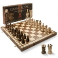 thumbnail image 1 of Juego de ajedrez Wegiel Grand Royal de madera de 46 cm para adultos y niños, 1 of 1