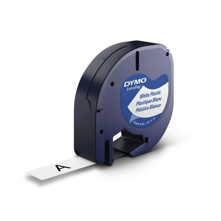- Dymo LetraTag Labeller Tape, Plastic Tape Cassette 1/2