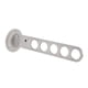 thumbnail image 1 of Perchero plegable para colgar ropa, soporte de pared para perchas, estantes colgantes, resistente 245 mm, 1 of 9