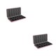 thumbnail image 4 of Yuarrent Estuche para tarjetas de 24 ranuras Caja de almacenamiento portátil Paquete de tarjetas de juego Type2 NO2, 4 of 6
